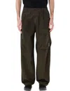 C.p. Company C.p.company Pantalone Cargo Con Patch Logo In Green
