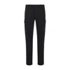 C.p. Company C.p.company Pantalone Cargo Con Patch Logo In Black