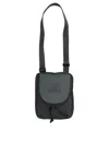C.p. Company Plain Paper Touch Crossbody Bags Grey In Black