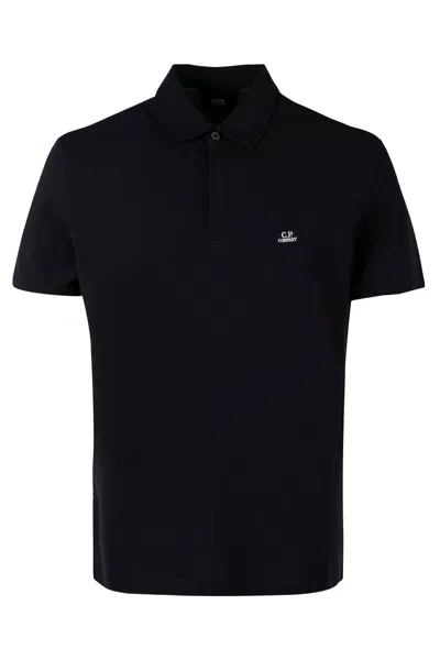 C.p. Company C.p.company Polo - Short Sleeve In Black