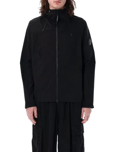 C.p. Company C.p.company Pro-tek Hooded Jacket In Black