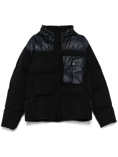 C.p. Company C.p.company Quilted Prussian Blue Down Jacket In Total Eclipse