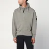 C.p. Company Hooded Sweatshirt With Pockets And Drawstring In Gray