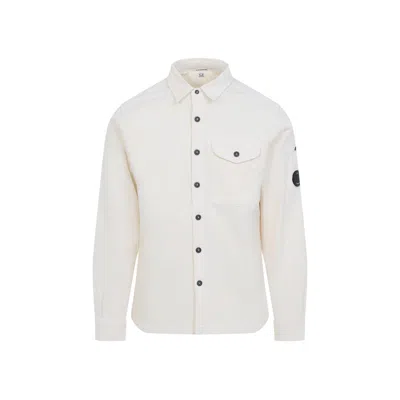 C.p. Company C.p.company Shirt Long Sleeve In White