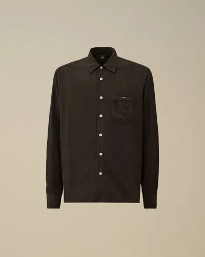 C.p. Company C.p.company Shirts Long Sleeve In Brown
