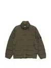 C.p. Company C.p.company Short Down Jacket In Green