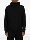 C.p. Company C.p.company C.p. Shell-r Hooded Jacket In Black
