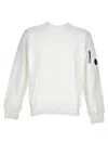C.p. Company C.p.company Sweatshirts Crew Neck In White