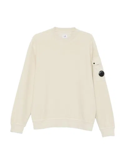 C.p. Company C.p.company Sweatshirts Crew Neck In Neutral