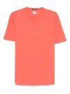C.p. Company C.p.company T Shirts Short Sleeve In Orange