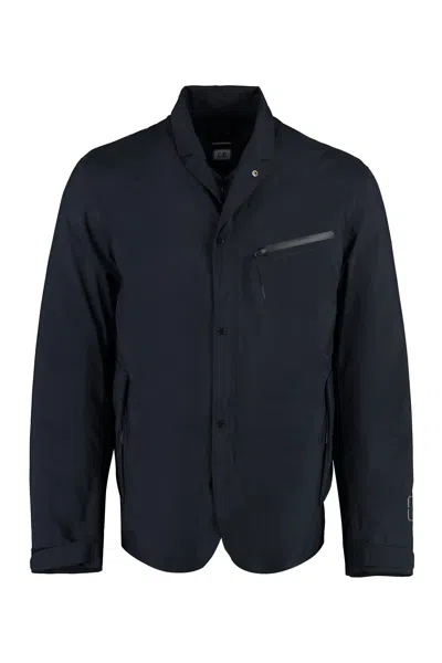 C.P. COMPANY C.P.COMPANY TECHNICAL FABRIC JACKET WITH INTERNAL REMOVABLE DOWN JACKET