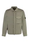C.p. Company C.p.company Technical Fabric Overshirt In Green