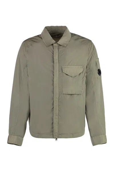 C.P. COMPANY C.P.COMPANY TECHNICAL FABRIC OVERSHIRT