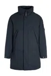 C.p. Company C.p.company Technical Fabric Parka In Blue