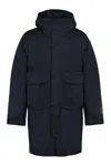 C.p. Company C.p.company Technical Fabric Parka With Internal Removable Down Jacket