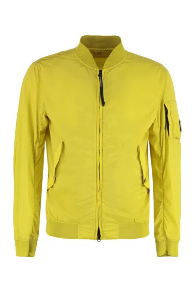 C.p. Company C.p.company Techno Fabric Jacket In Green
