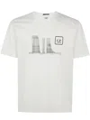 C.p. Company C.p.company The Metropolis Series Mercerized Jersey Urban Buildings T-shirt