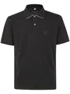 C.p. Company C.p.company The Metropolis Series Stretch Piquet Polo In Black