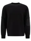 C.p. Company Sweatshirt With Pocket In Black