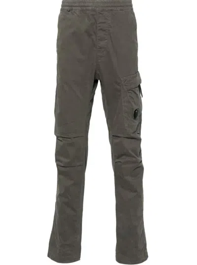 C.p. Company Straight-leg Cargo Pants In Grape