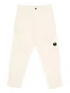 C.p. Company C.p.company Trousers With Pockets In Neutral