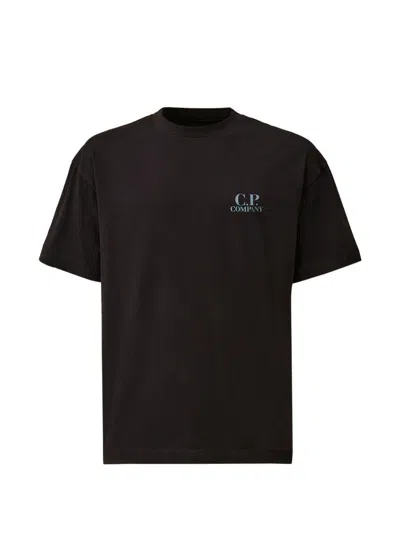 C.p. Company C.p.company T-shirts And Polos Blue In Black