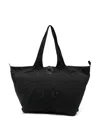 C.p. Company C.p.company Twill Tote Bag In Black