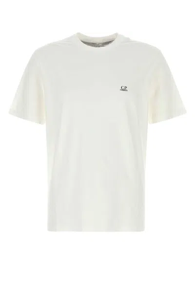 C.p. Company C.p.company White Cotton Goggle T-shirt