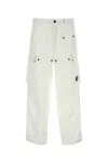 C.p. Company C.p.company White Cotton Pant
