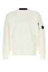 C.p. Company C.p.company White Cotton Sweatshirt