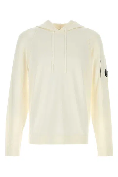 C.p. Company C.p.company White Cotton Sweatshirt