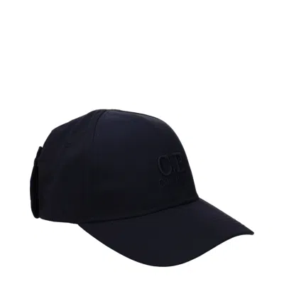 C.p. Company C.p.公司男装s 帽 聚酰胺 蓝色/深蓝色 In -, -