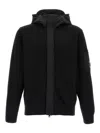 C.p. Company Mixed Cotton Sweaters And Cardigans Black In Black