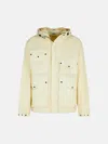 C.p. Company Cream Polyamide Jacket In Cream