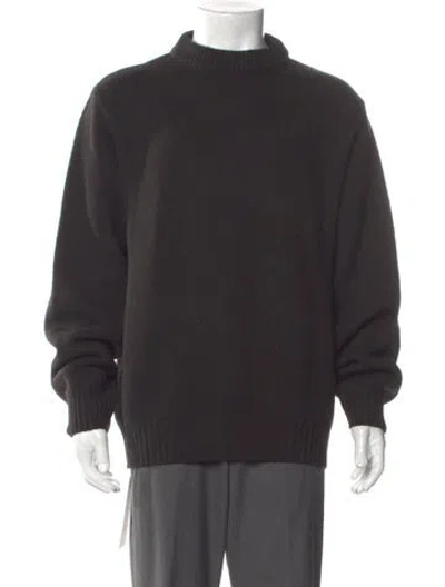 Pre-owned C.p. Company Crew Neck Long Sleeve Pullover In Gray