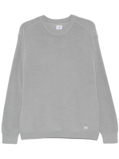 C.p. Company Crew-neck Sweater In Grey