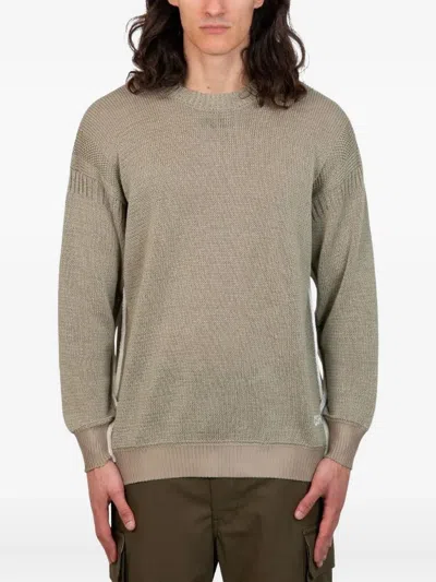 C.p. Company Crew-neck Sweater In Gray