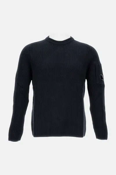 C.p. Company Crew Neck Sweatshirt In Blue