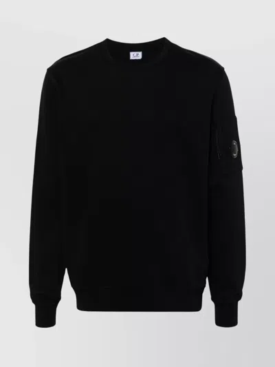 C.P. COMPANY CREW NECK SWEATSHIRT ARM POCKET