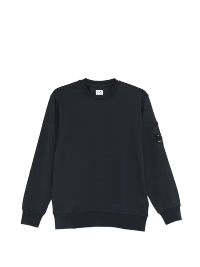 C.p. Company Crew-neck Sweatshirt In Blue