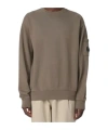 C.p. Company Crew Neck Sweatshirt In Brown