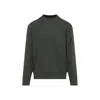 C.p. Company C.p.company Crewneck Sweatshirt With Lens Detail In Gray