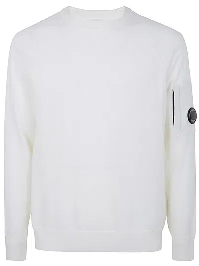 C.p. Company Crewneck In White