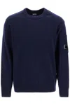 C.p. Company Crewneck Pullover With In Blue