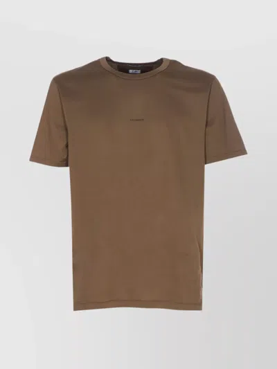 C.P. COMPANY CREWNECK SHORT SLEEVE T-SHIRT REGULAR FIT