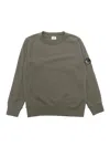 C.p. Company Crewneck Sweater In Green