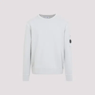 C.p. Company Crewneck Sweatshirt In Blue Fox
