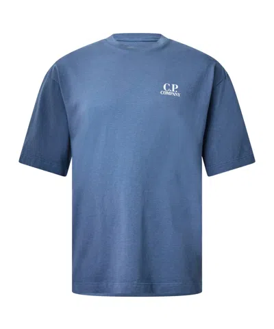 C.p. Company Crew-neckline T-shirt In Blue