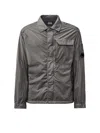 C.p. Company C.p.company Men Cs Ii Jacket With Polyurethanic Resin Coating In Gray