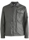 C.p. Company Cs Ii Lens Coated Nylon Jacket In Grey
